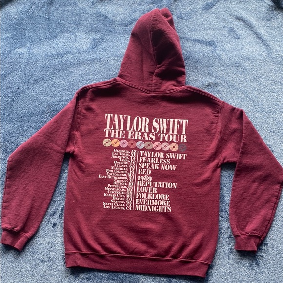 SOLD Taylor Swift The Eras Tour Hoodie Sweater Pullover - Picture 11 of 16